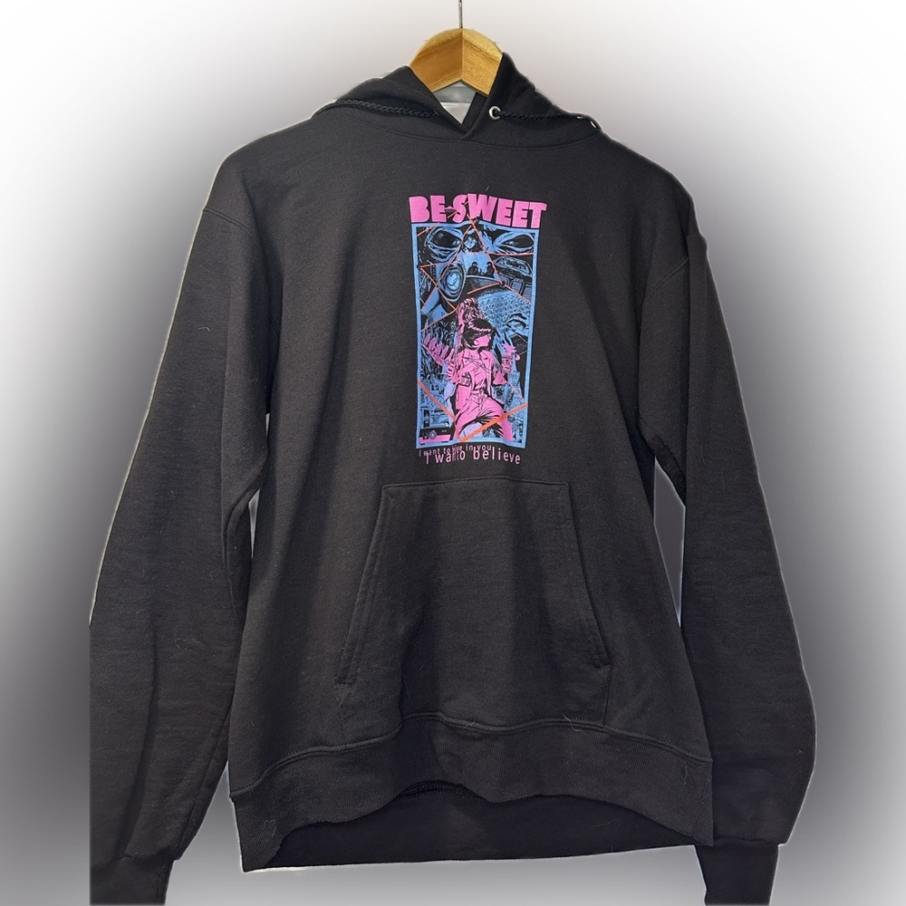 Japanese Breakfast “Be Sweet” Black Hoodie - Size Small​ - Picture 3 of 4